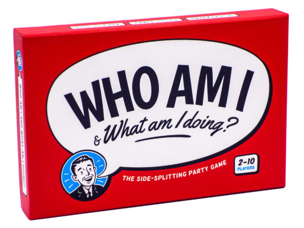Who Am I & What Am I Doing? The side splitting party game for 2-10 players